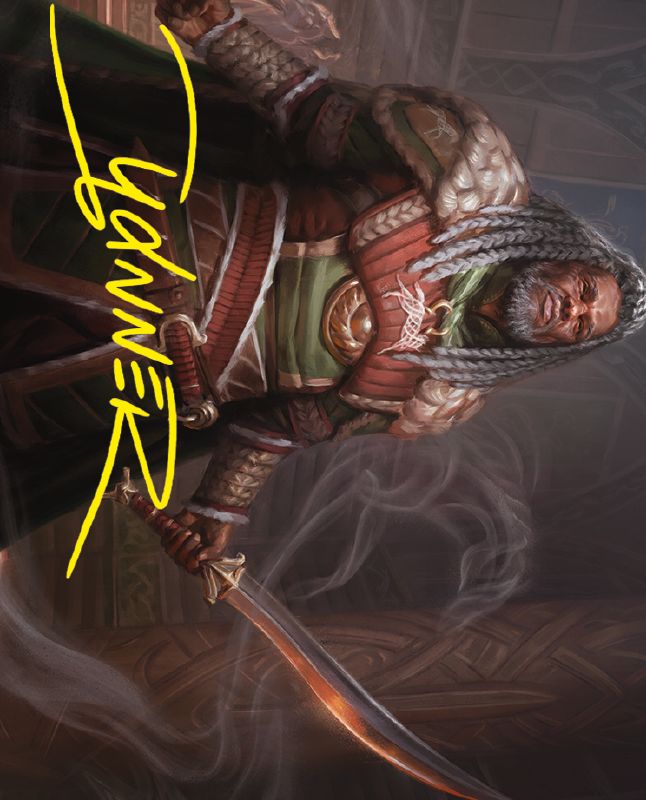 Theoden, King of Rohan Art Card (Gold-Stamped Signature) [The Lord of the Rings: Tales of Middle-earth Art Series]