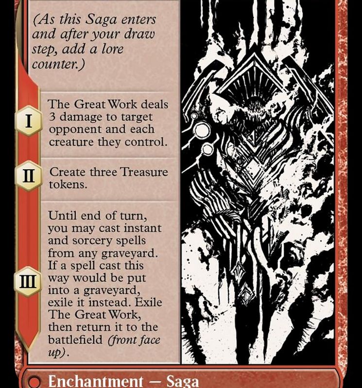 Urabrask // The Great Work (Showcase Planar Booster Fun) [March of the Machine]