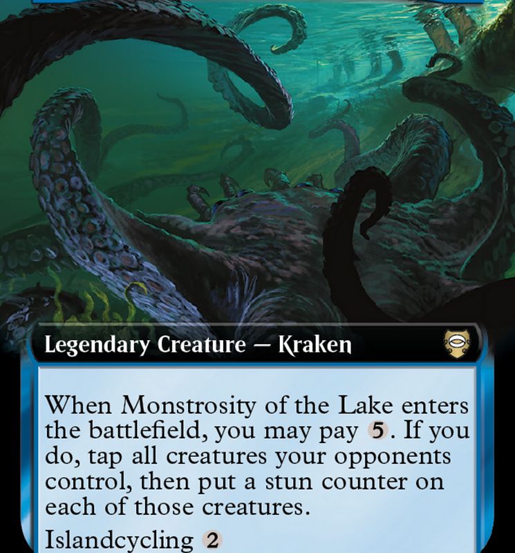 Monstrosity of the Lake (Extended Art) [The Lord of the Rings: Tales of Middle-Earth Commander]