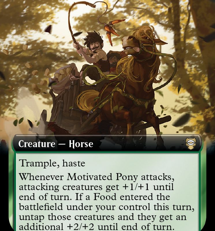 Motivated Pony (Extended Art) [The Lord of the Rings: Tales of Middle-Earth Commander]