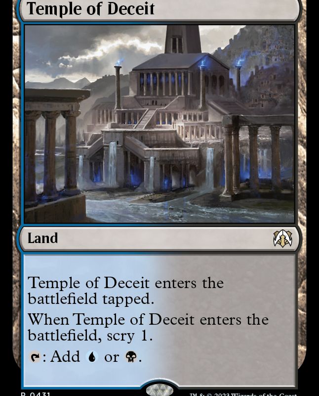 Temple of Deceit [March of the Machine Commander]