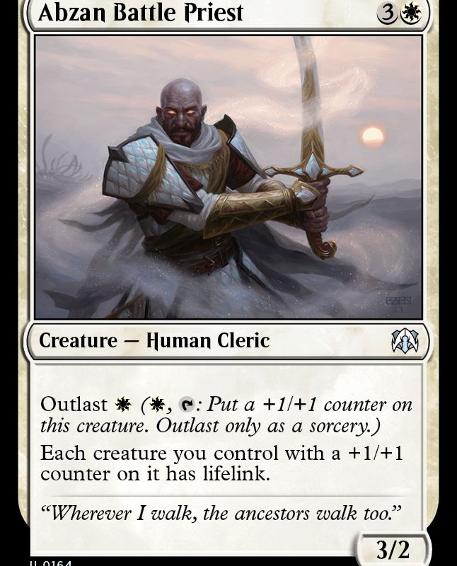 Abzan Battle Priest [March of the Machine Commander]