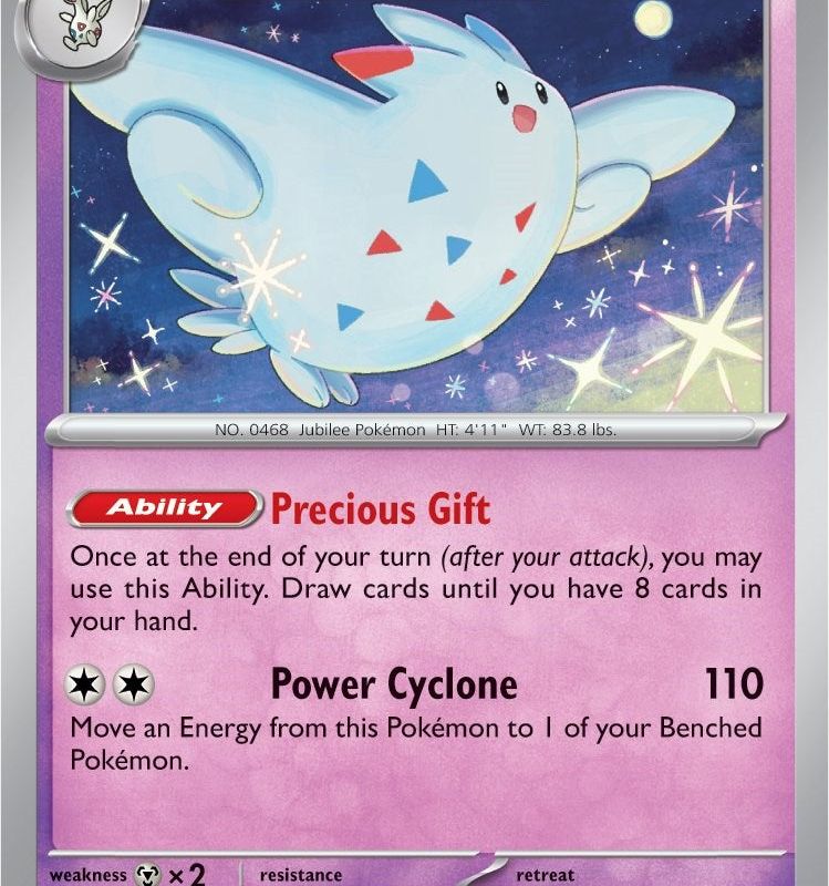 Togekiss (085/197) (Theme Deck Exclusive) [Scarlet & Violet: Obsidian Flame]