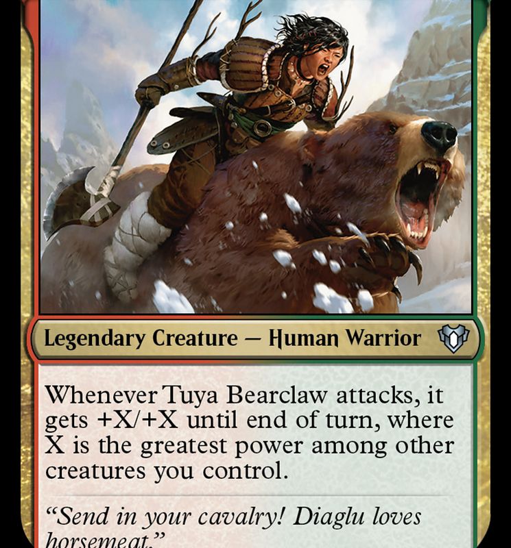 Tuya Bearclaw [Commander Masters]