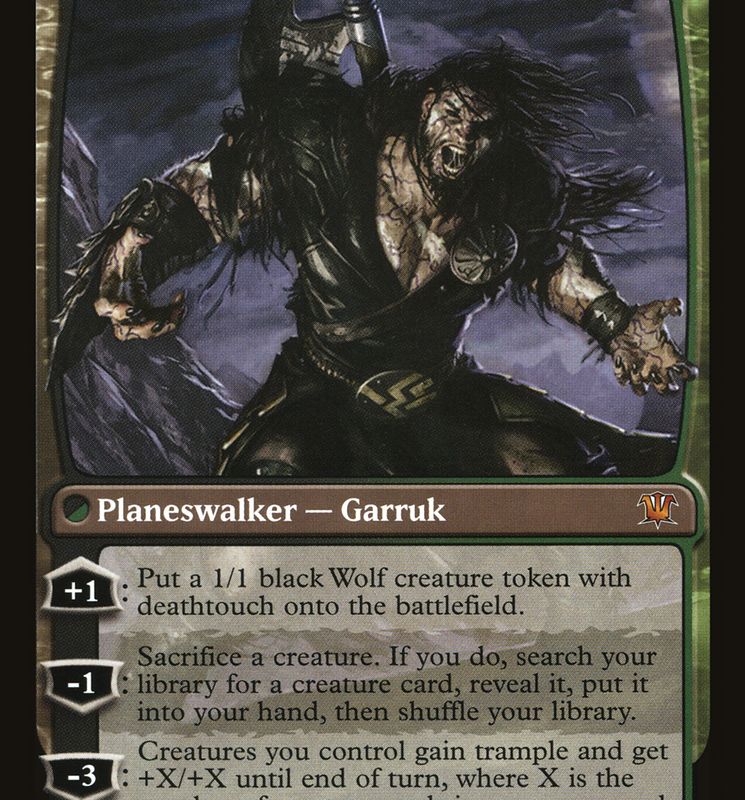 Garruk Relentless // Garruk, the Veil-Cursed [Secret Lair: From Cute to Brute]