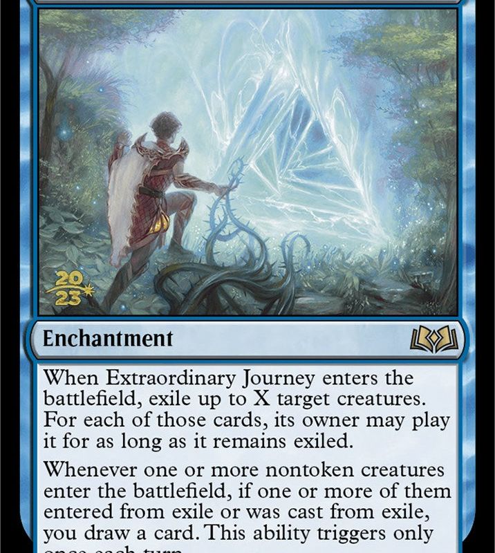 Extraordinary Journey [Wilds of Eldraine Prerelease Promos]