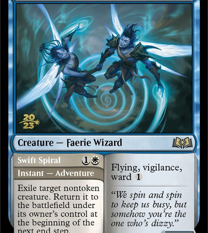 Twining Twins // Swift Spiral [Wilds of Eldraine Prerelease Promos]