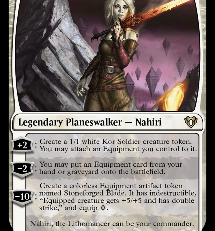 Nahiri, the Lithomancer [Commander Masters]