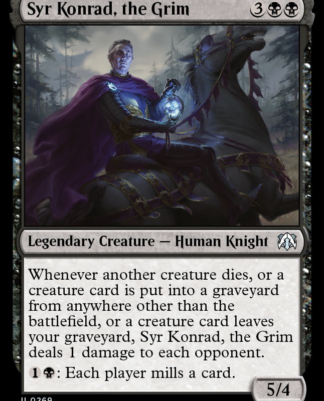 Syr Konrad, the Grim [March of the Machine Commander]