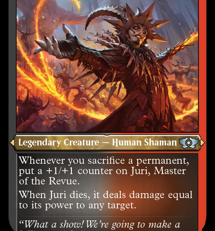 Juri, Master of the Revue (Foil Etched) [Multiverse Legends]