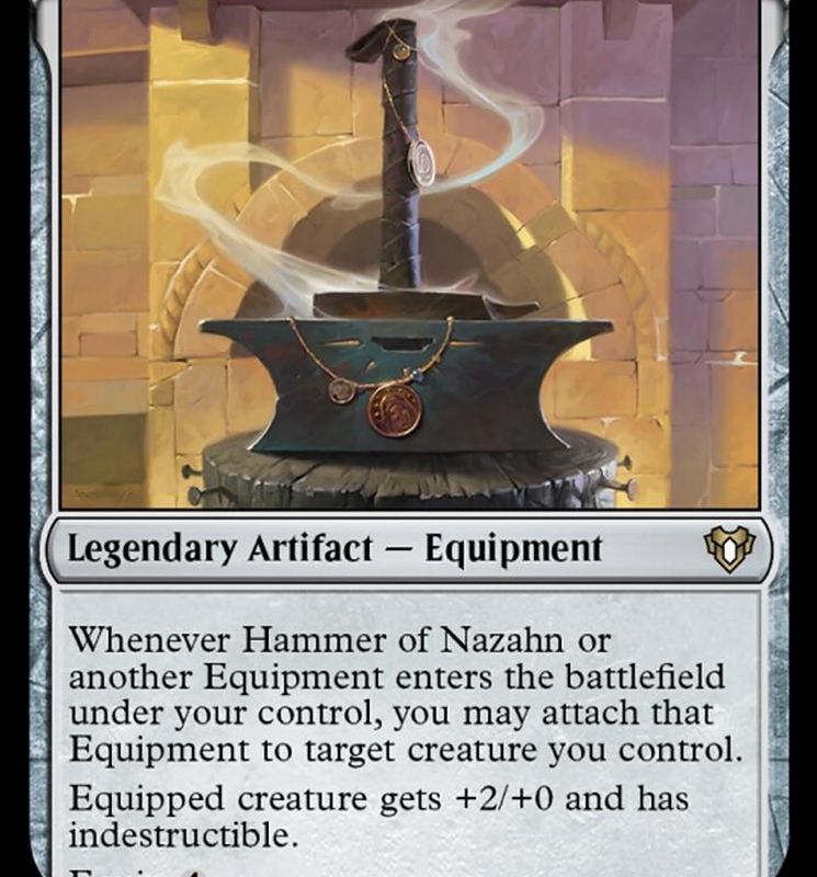 Hammer of Nazahn [Commander Masters]