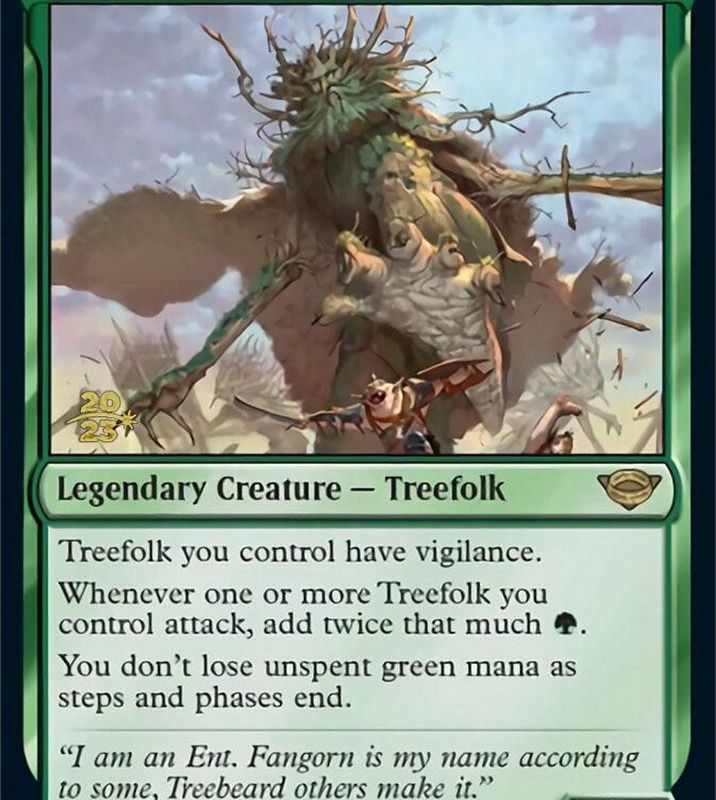 Fangorn, Tree Shepherd [The Lord of the Rings: Tales of Middle-Earth Prerelease Promos]