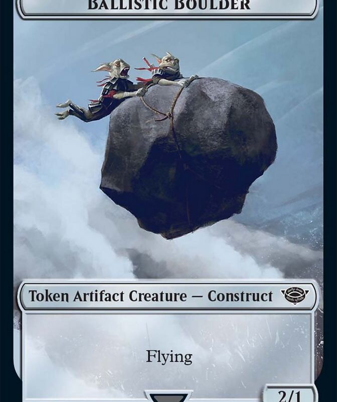 Ballistic Boulder Token [The Lord of the Rings: Tales of Middle-Earth Tokens]