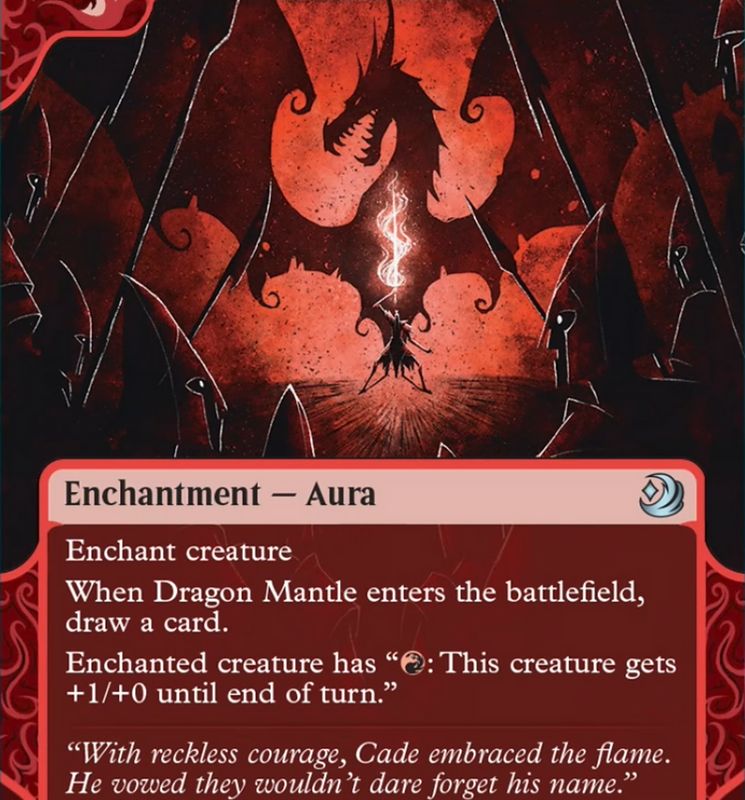 Dragon Mantle [Wilds of Eldraine: Enchanting Tales]