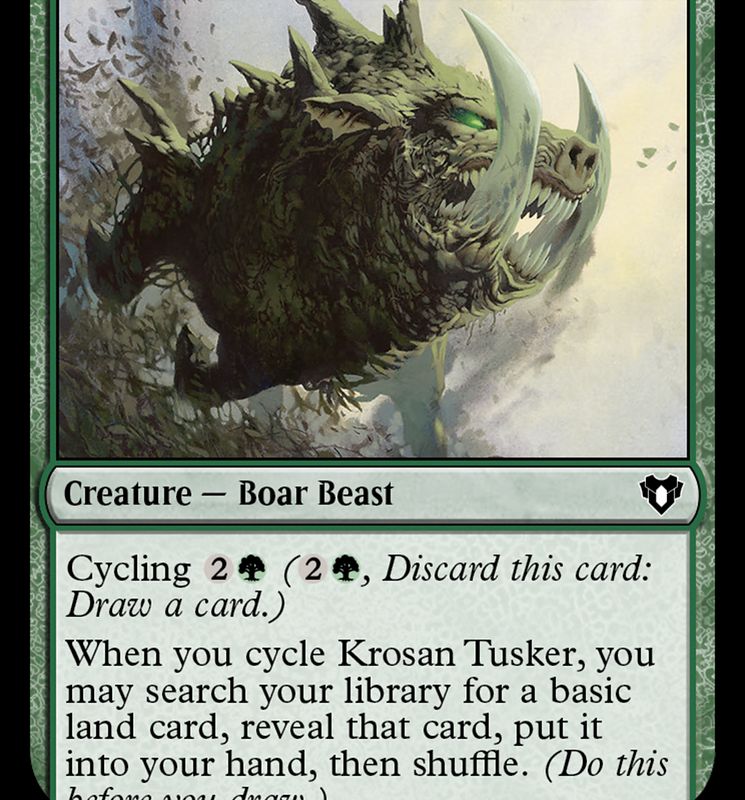 Krosan Tusker [Commander Masters]