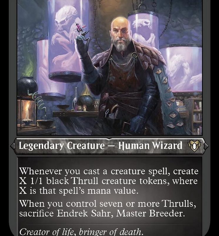 Endrek Sahr, Master Breeder (Foil Etched) [Commander Masters]