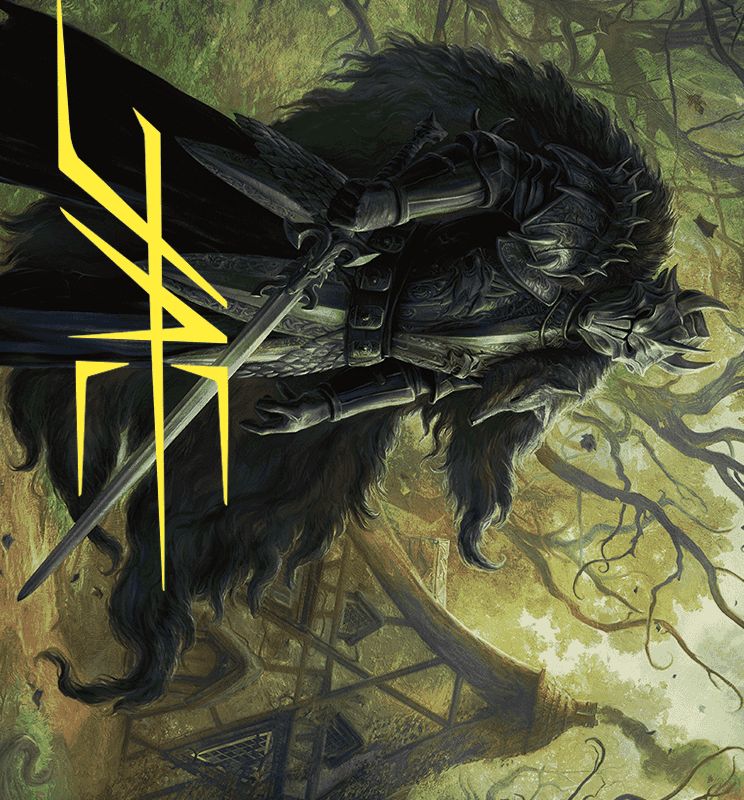 Agatha's Champion Art Card (Gold-Stamped Signature) [Wilds of Eldraine Art Series]