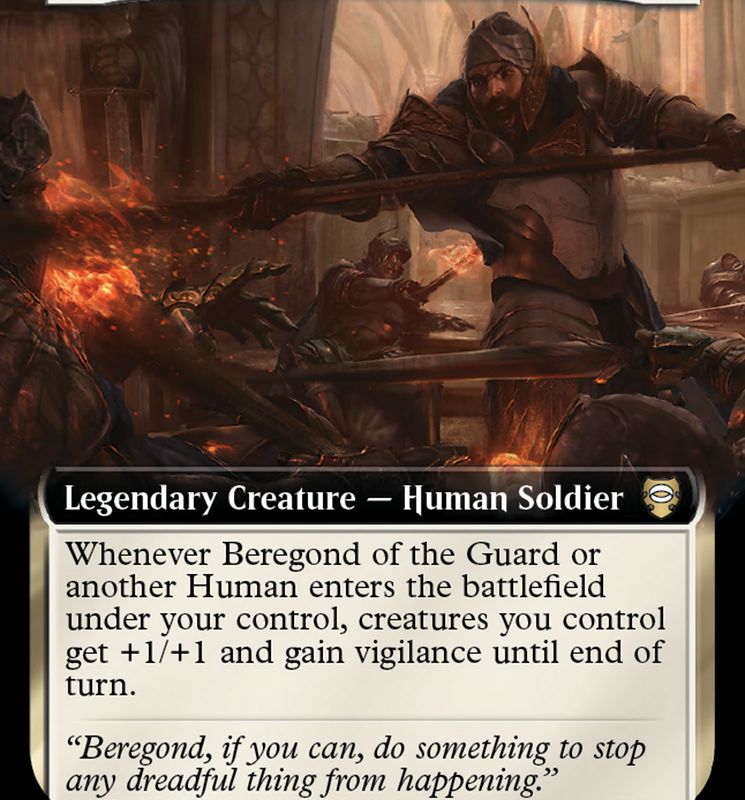 Beregond of the Guard (Extended Art) [The Lord of the Rings: Tales of Middle-Earth Commander]