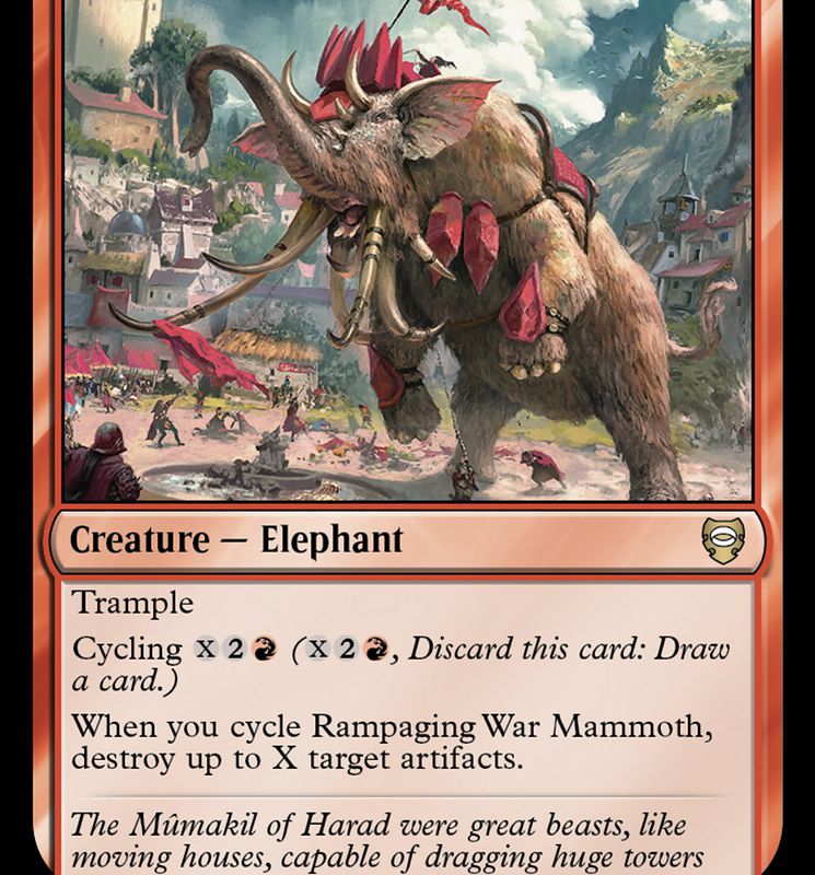 Rampaging War Mammoth [The Lord of the Rings: Tales of Middle-Earth Commander]