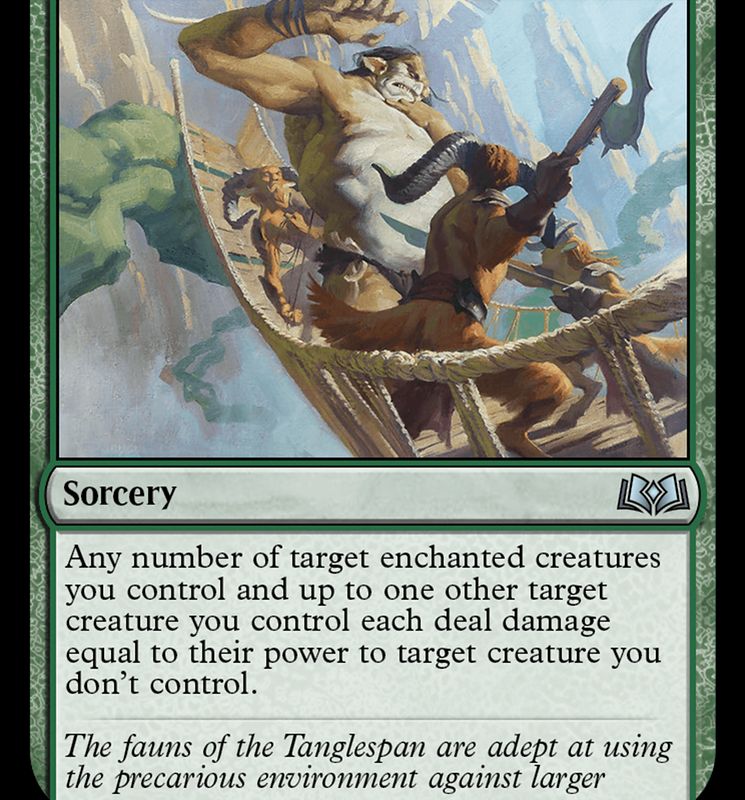 Graceful Takedown [Wilds of Eldraine]