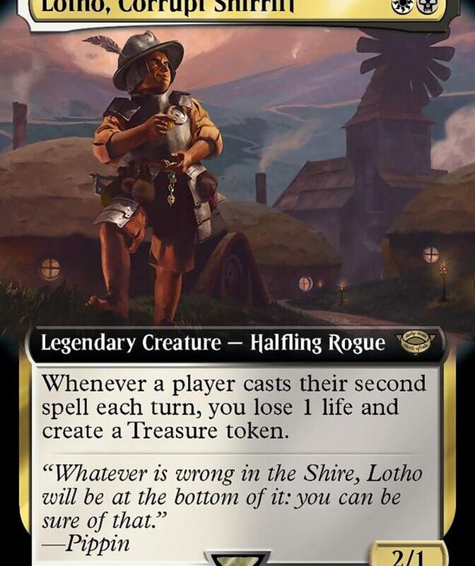 Lotho, Corrupt Shirriff (Extended Art) [The Lord of the Rings: Tales of Middle-Earth]