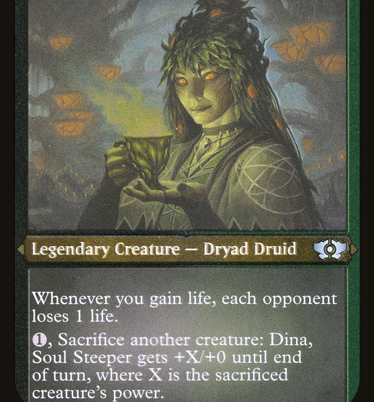 Dina, Soul Steeper (Foil Etched) [Multiverse Legends]