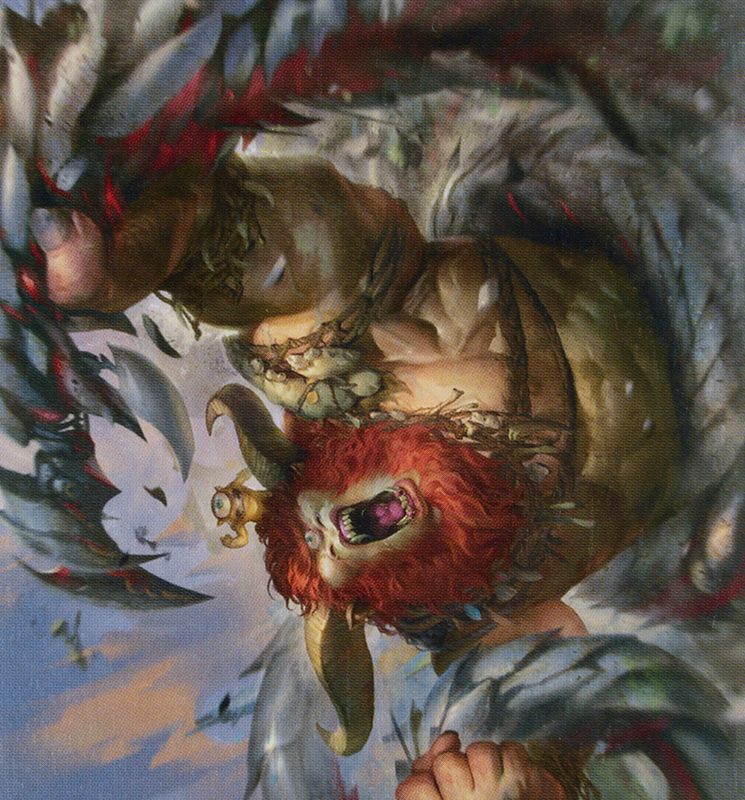 Borborygmos and Fblthp Art Card (42) [March of the Machine Art Series]