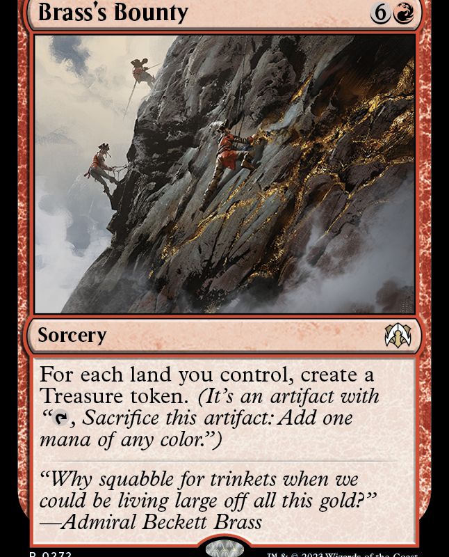 Brass's Bounty [March of the Machine Commander]
