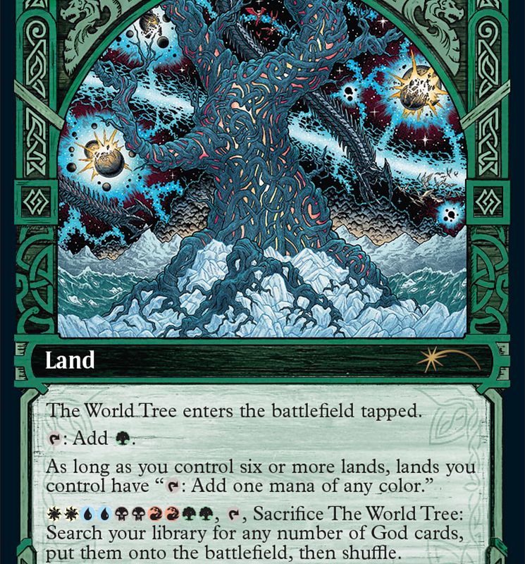 The World Tree (Halo Foil) [Secret Lair Drop Series]