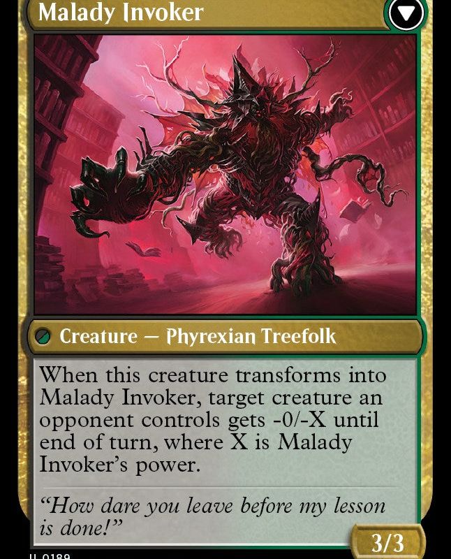 Herbology Instructor // Malady Invoker [March of the Machine]