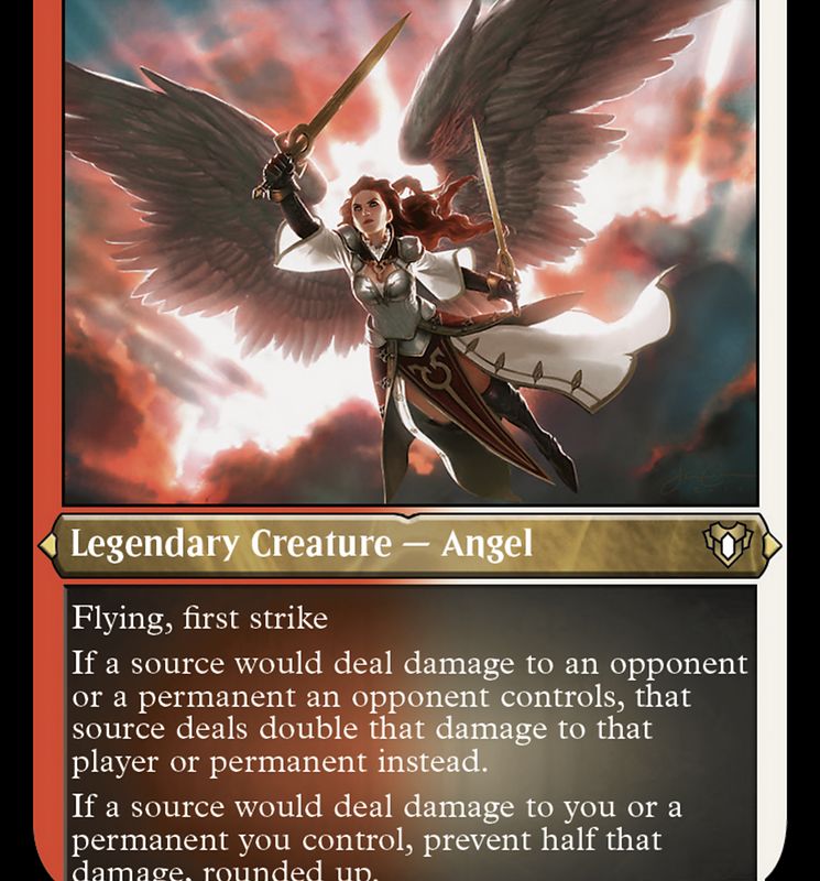 Gisela, Blade of Goldnight (Foil Etched) [Commander Masters]
