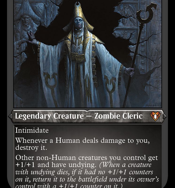 Mikaeus, the Unhallowed (Foil Etched) [Commander Masters]