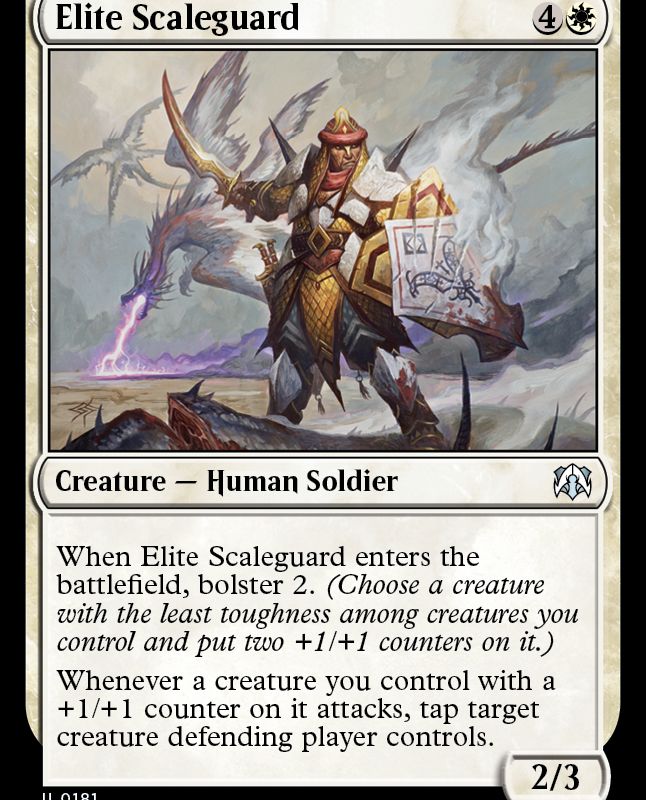 Elite Scaleguard [March of the Machine Commander]