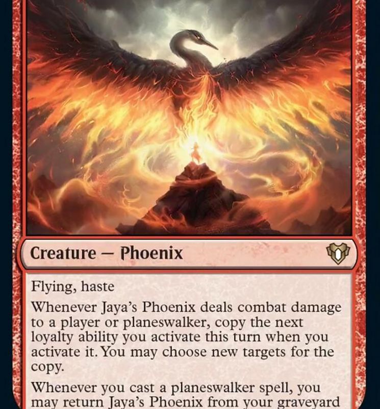 Jaya's Phoenix [Commander Masters]