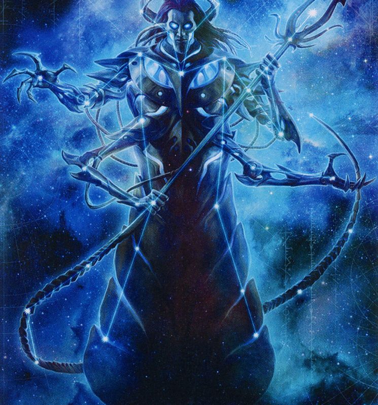 Heliod, the Warped Eclipse Art Card [March of the Machine Art Series]