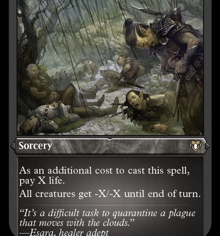 Toxic Deluge (Foil Etched) [Commander Masters]