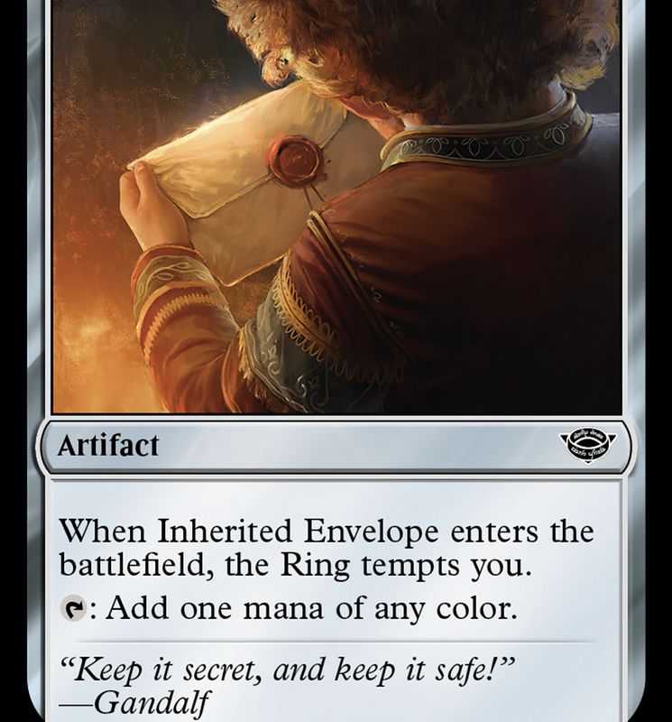 Inherited Envelope [The Lord of the Rings: Tales of Middle-Earth]
