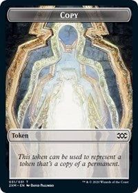 Copy // Saproling Double-Sided Token [Double Masters Tokens]
