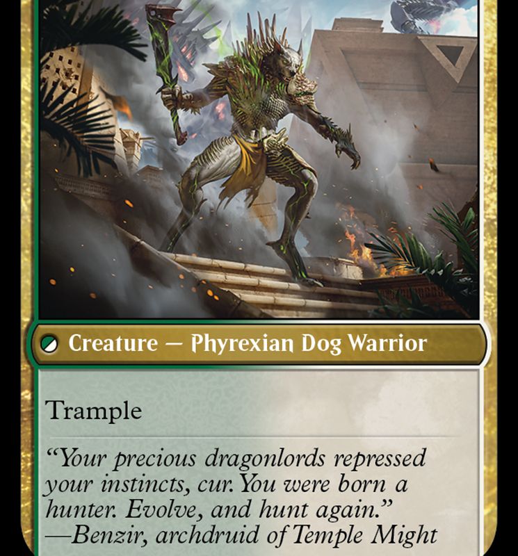Tarkir Duneshaper // Burnished Dunestomper [March of the Machine]