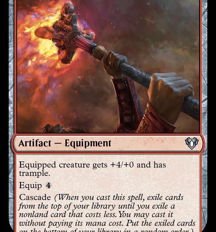 Meteoric Mace [Commander Masters]