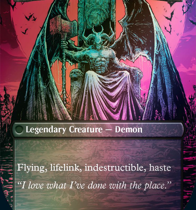 Westvale Abbey // Ormendahl, Profane Prince (Borderless) [Secret Lair: From Cute to Brute]