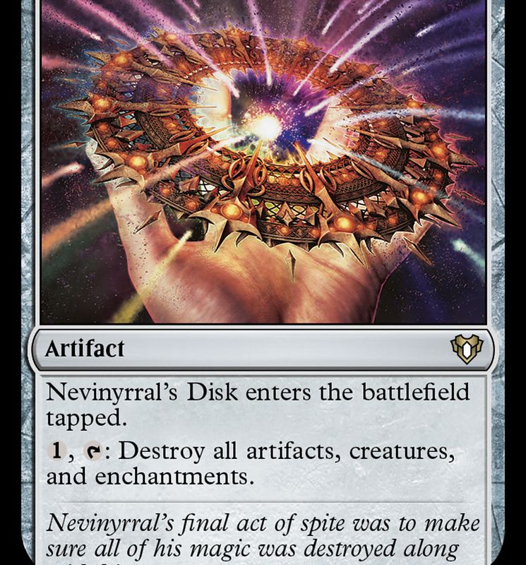 Nevinyrral's Disk [Commander Masters]