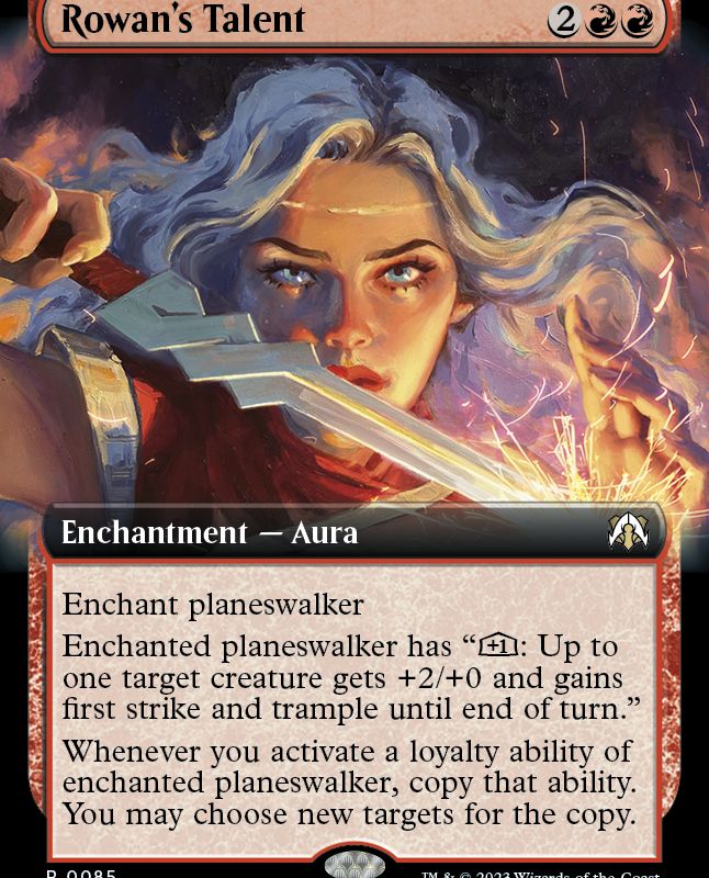 Rowan's Talent (Extended Art) [March of the Machine Commander]