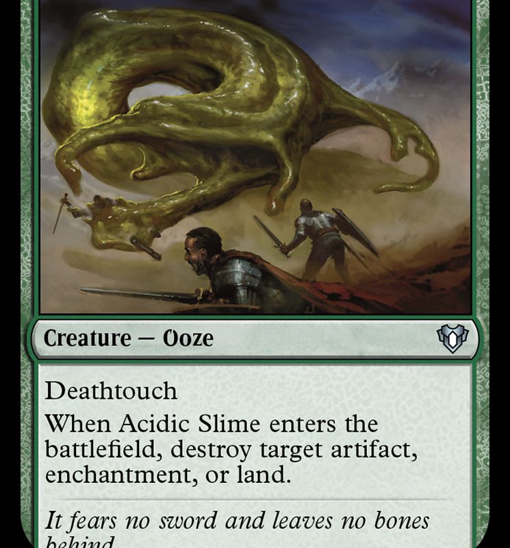 Acidic Slime [Commander Masters]