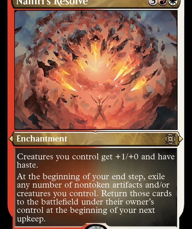 Nahiri's Resolve (Foil Etched) [March of the Machine: The Aftermath]