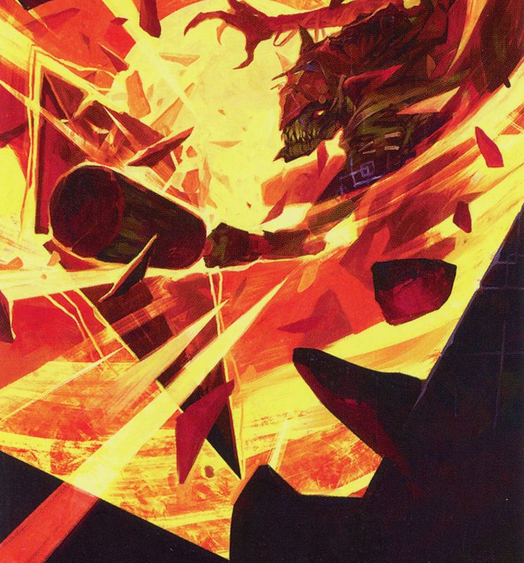 Zada, Hedron Grinder Art Card [March of the Machine Art Series]