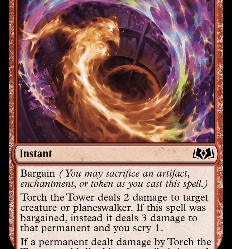 Torch the Tower [Wilds of Eldraine]