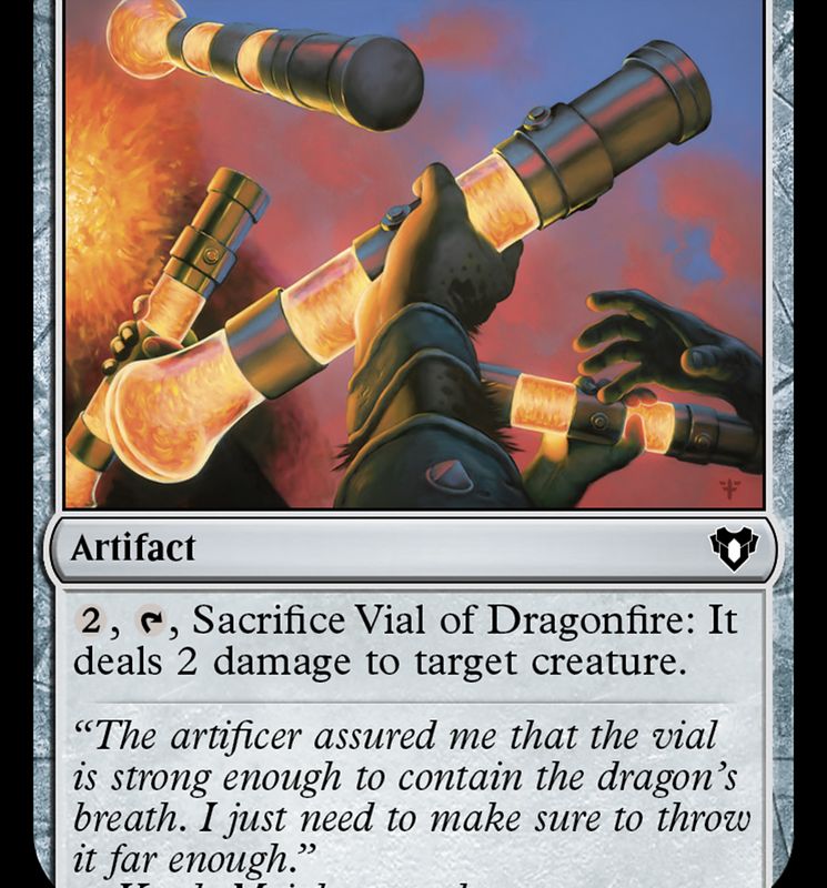 Vial of Dragonfire [Commander Masters]