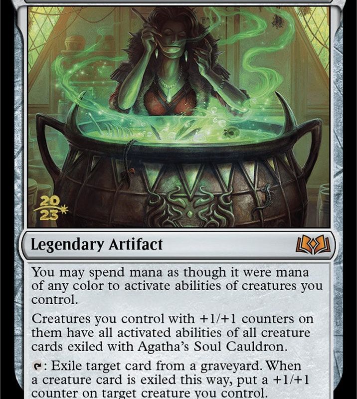 Agatha's Soul Cauldron [Wilds of Eldraine Prerelease Promos]