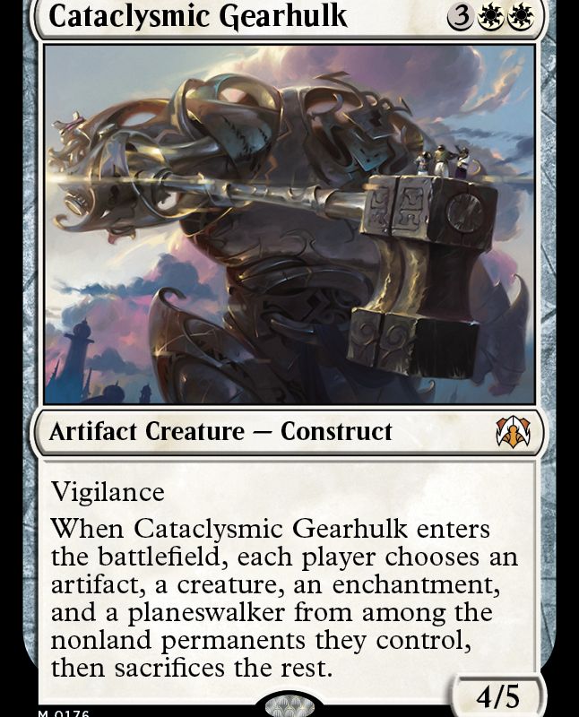 Cataclysmic Gearhulk [March of the Machine Commander]